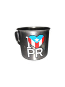 Souvenir Puerto Rico - Taza de Cafe en Stainless Steel (Pequeñoy Grande)