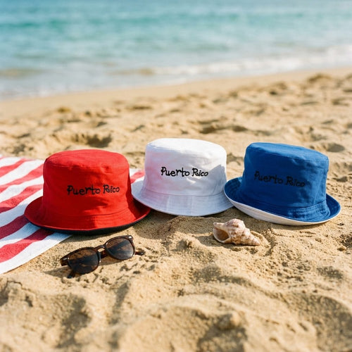 Sombreros de Puerto Rico Estilo Bucket