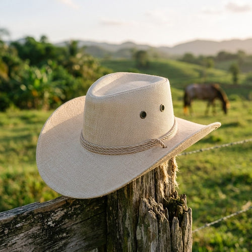 Sombrero Vaquero con Cordón Ajustable – Estilo Western