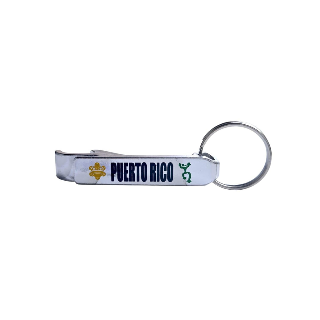 Souvenir de Puerto Rico- Llavero Abrebotellas de Bolsillo ''Puerto Rico''