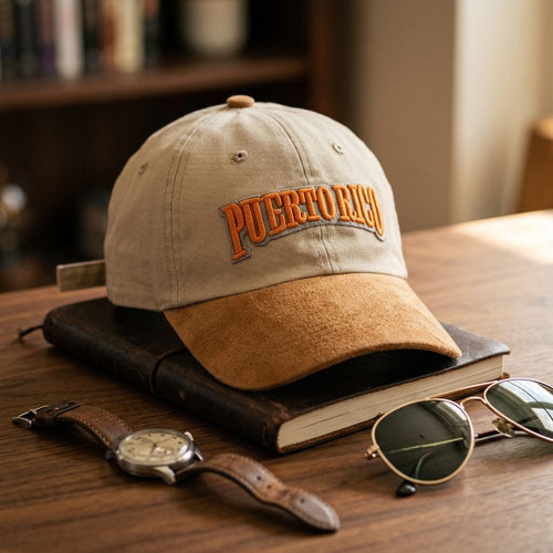 Souvenirs - Gorras de Puerto Rico Ajustables (4 Colores)