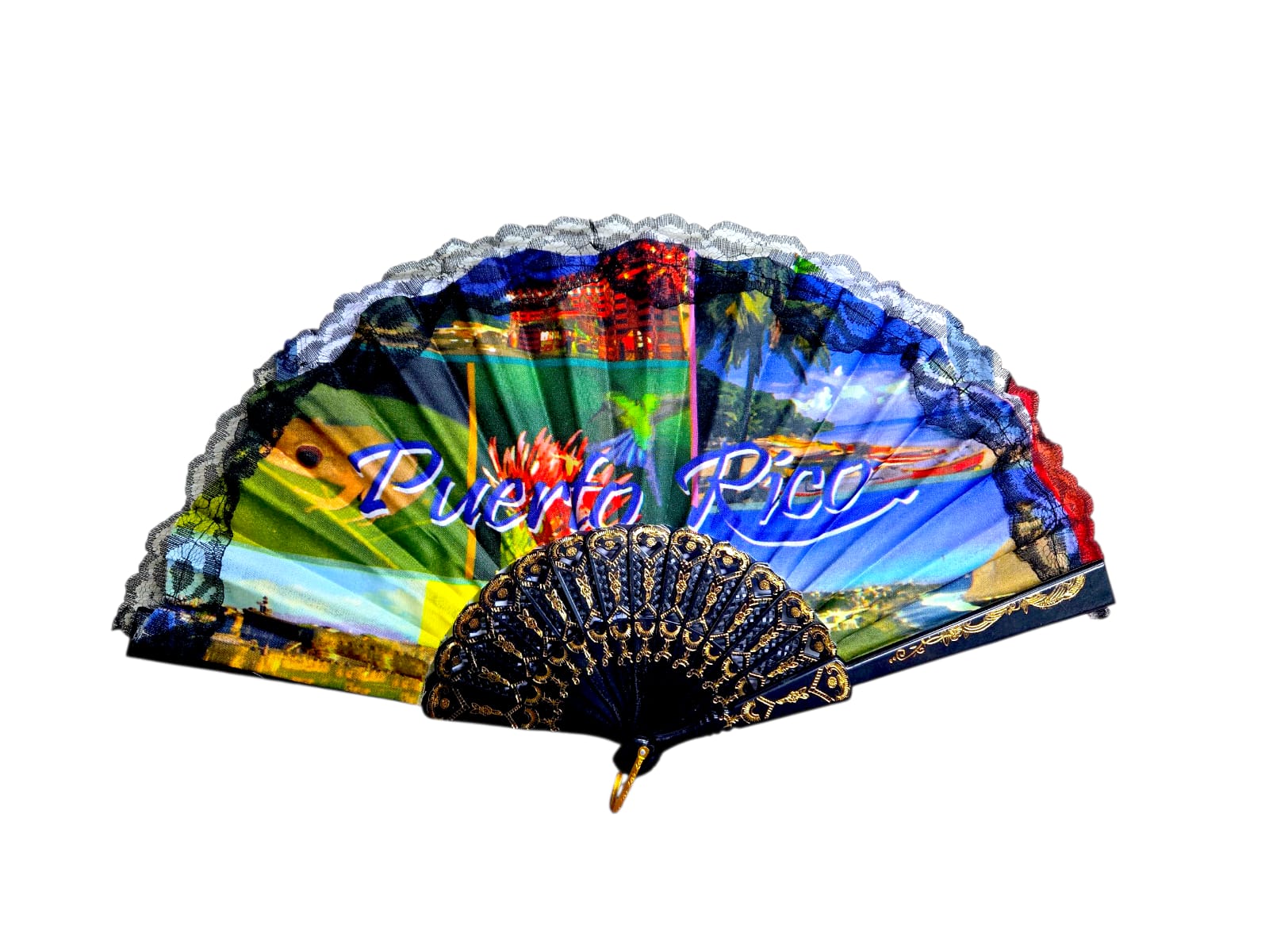 Souvenirs de Puerto Rico - Abanicos de Mano