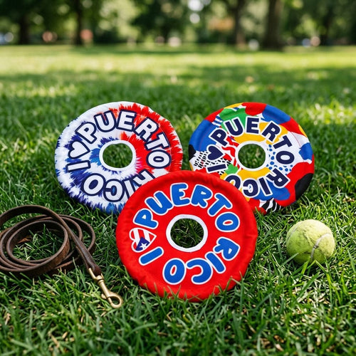 AW Pets- PR Pet Frisbee Toy with Squeaker