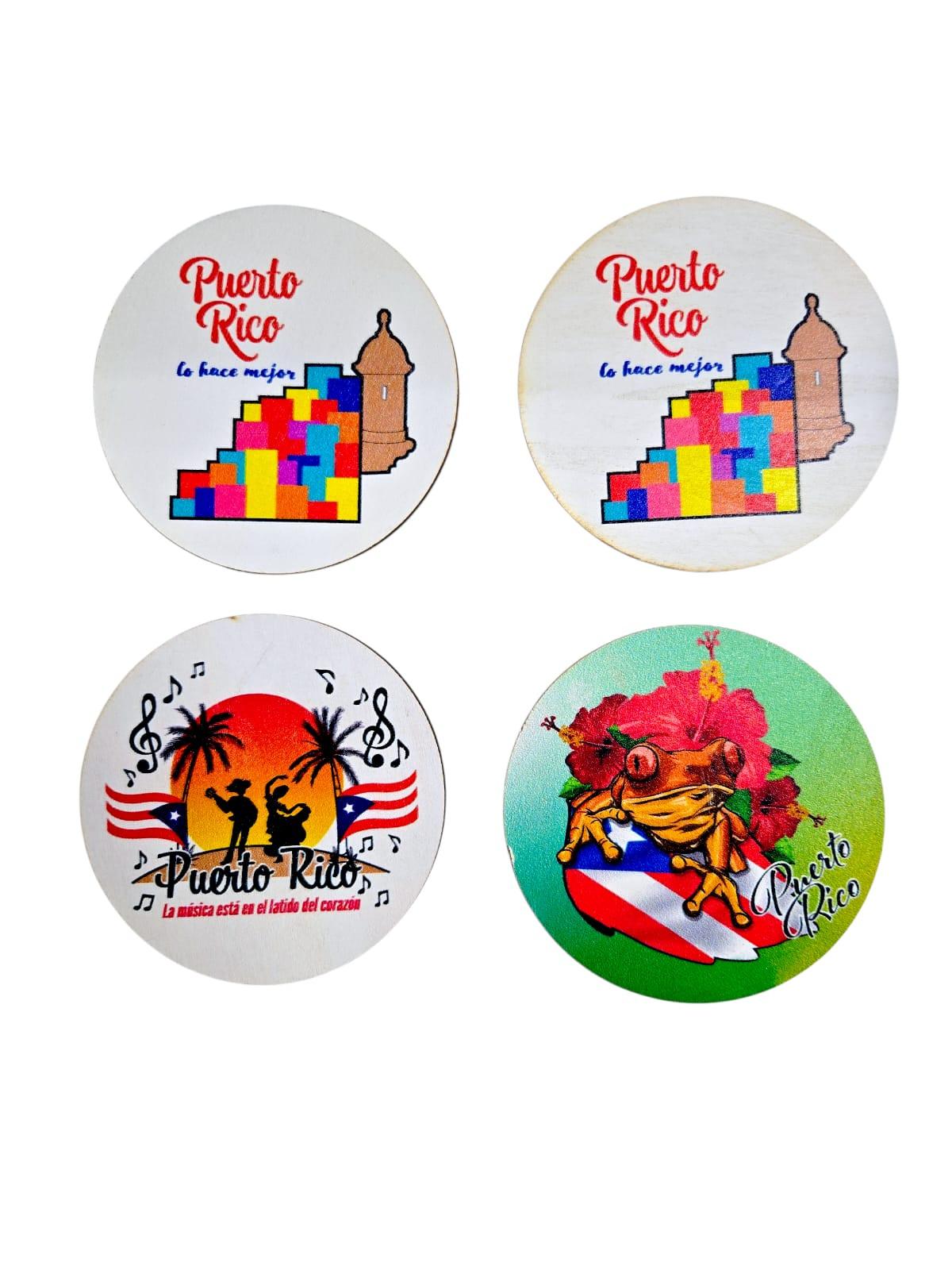 Souvenir de Puerto Rico- Puerto  Rico Coaster
