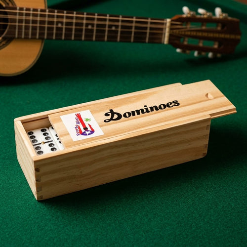 Souvenir Puerto Rico - Dominoes (Cuatro Puertorriqueño 28pcs)