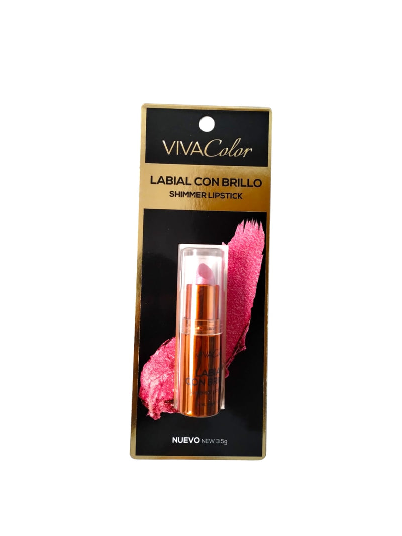 Maquillaje Labial con Brillo by Viva Color