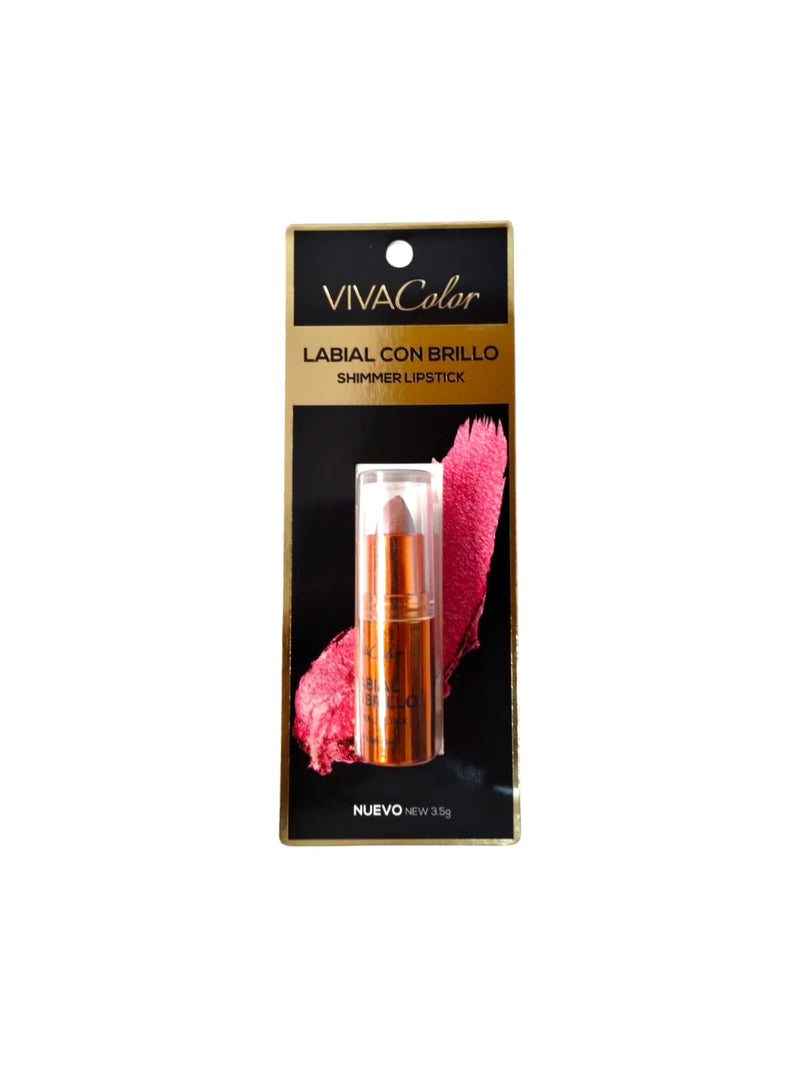 Maquillaje Labial con Brillo by Viva Color