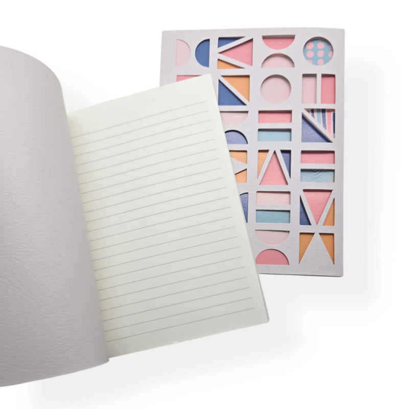 Oficina/Escolar- Die-Cut Soft Cover Notebook