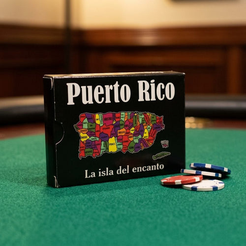 Souvenir Puerto Rico - Tarjetas de Juego (52 Tarjetas)