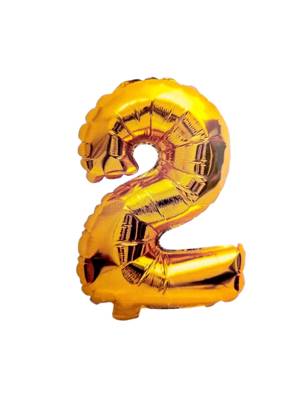 AW- Globos Metálicos en Oro 16"in
