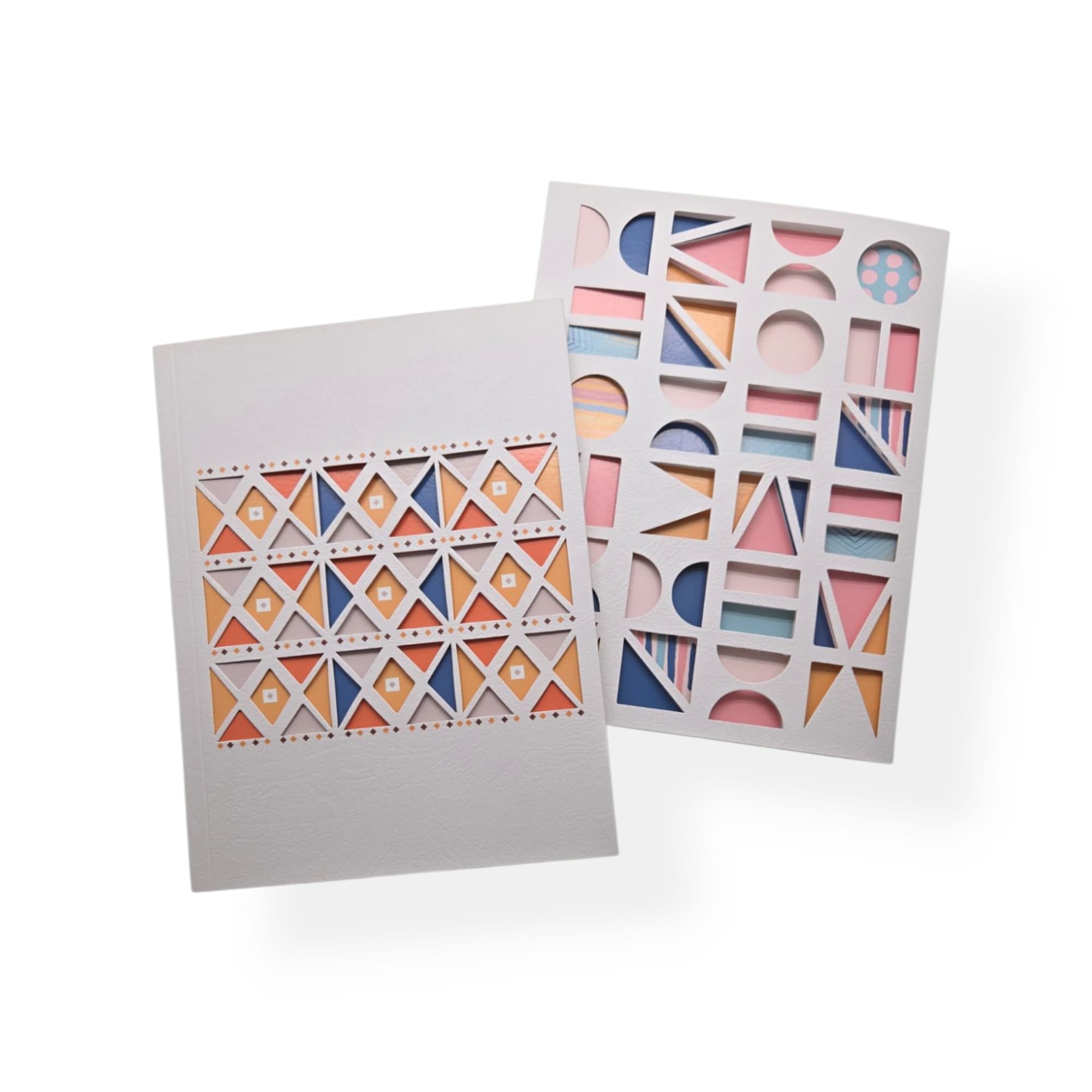 Oficina/Escolar- Die-Cut Soft Cover Notebook