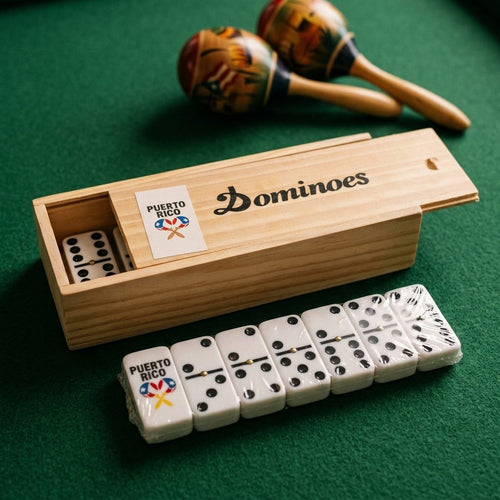 Souvenir Puerto Rico - Dominoes (Maracas)