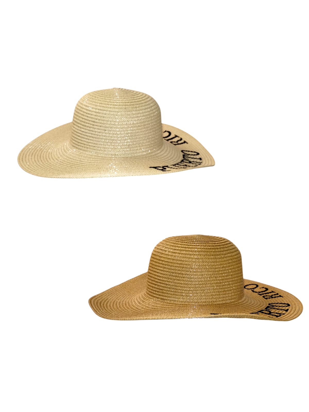 Souvenirs de Puerto Rico- Sombreros Pava Ala Ancha para Mujer (Pamelas)