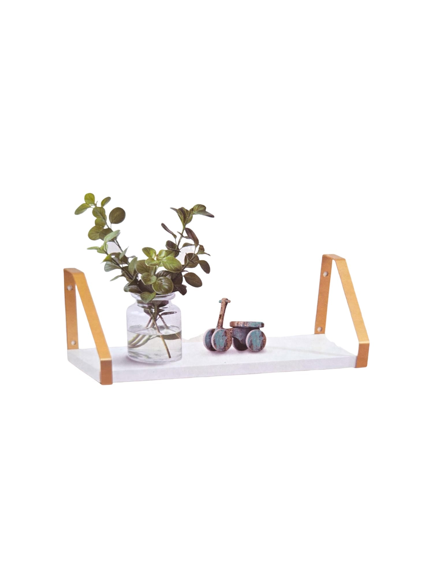 AW Home- Wall Shelf ( No incluye las decoraciones)