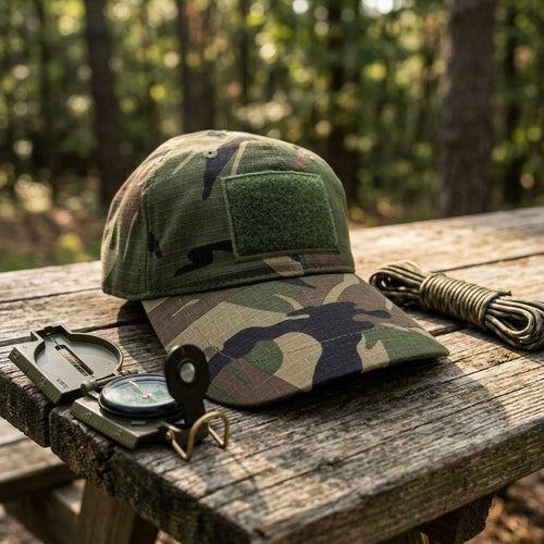 TAC CLEAR - Gorras con Bolsillos y Opción de Parches Cambiables (Variedad de Estilos)