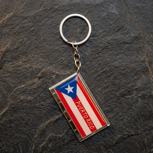 Souvenirs - Llaveros de Metal con Bandera