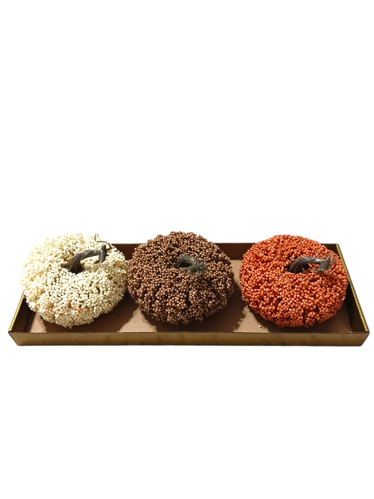 Otoño- Mini Calabazas 3pc