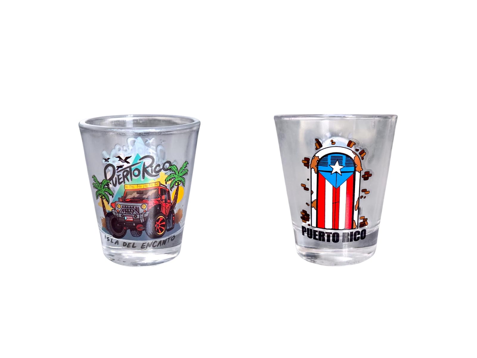 Souvenir de Puerto Rico- Shot Glass