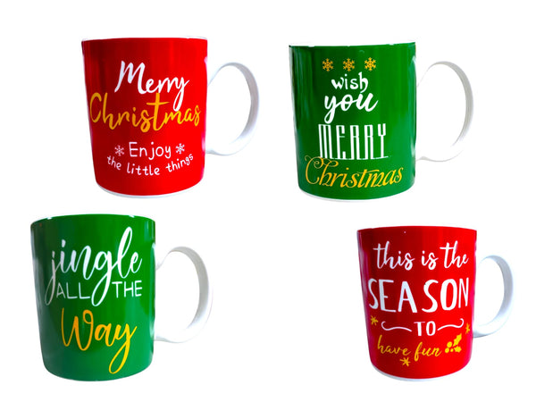 Christmas - 350ML Christmas Mugs