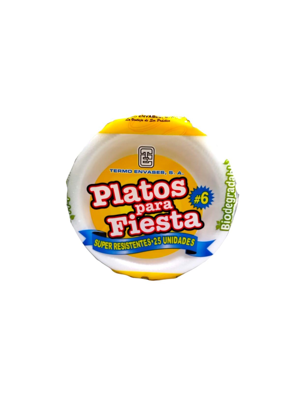 Platos Biodegradables #6