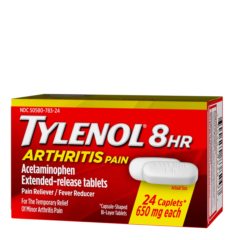 Tylenol 8HR Arthritis Pain Caps 650mg (24 Caplets)