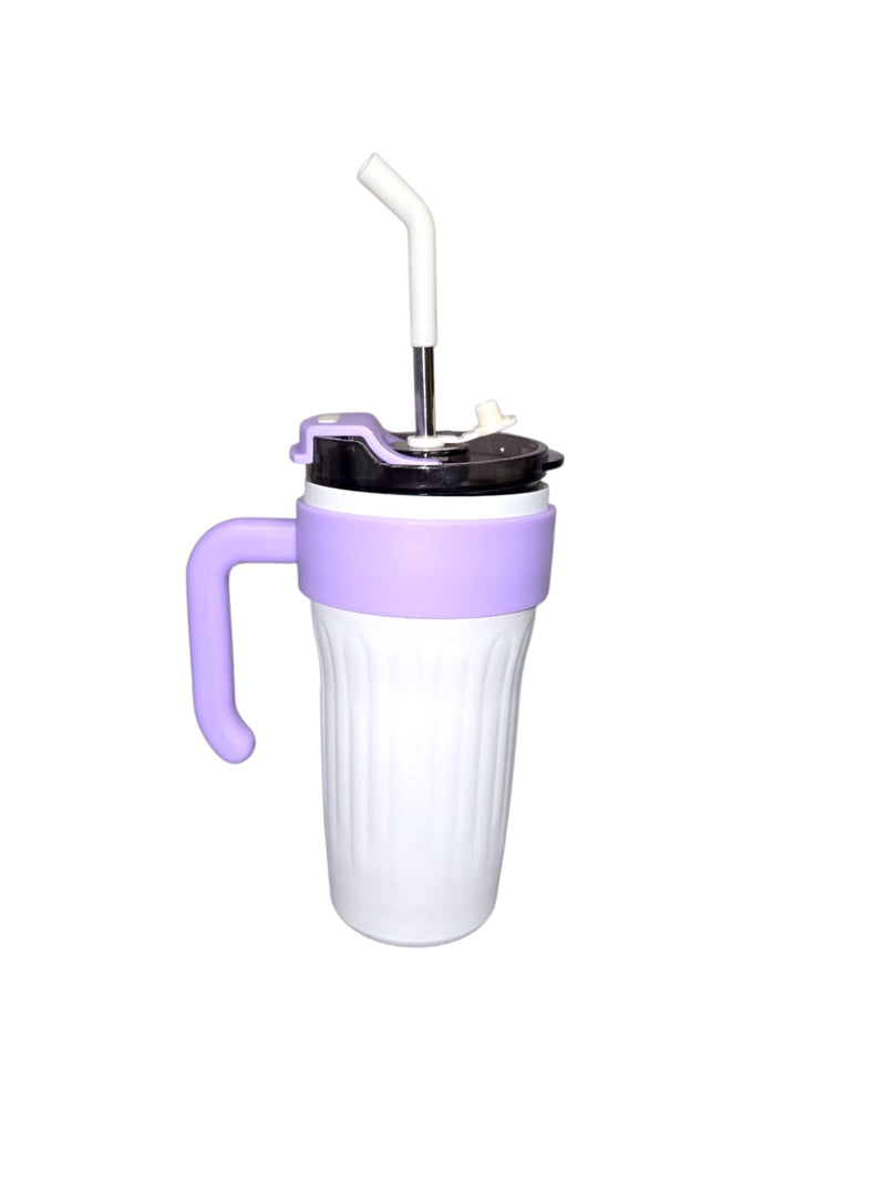 SS Tumbler with Straw 30oz