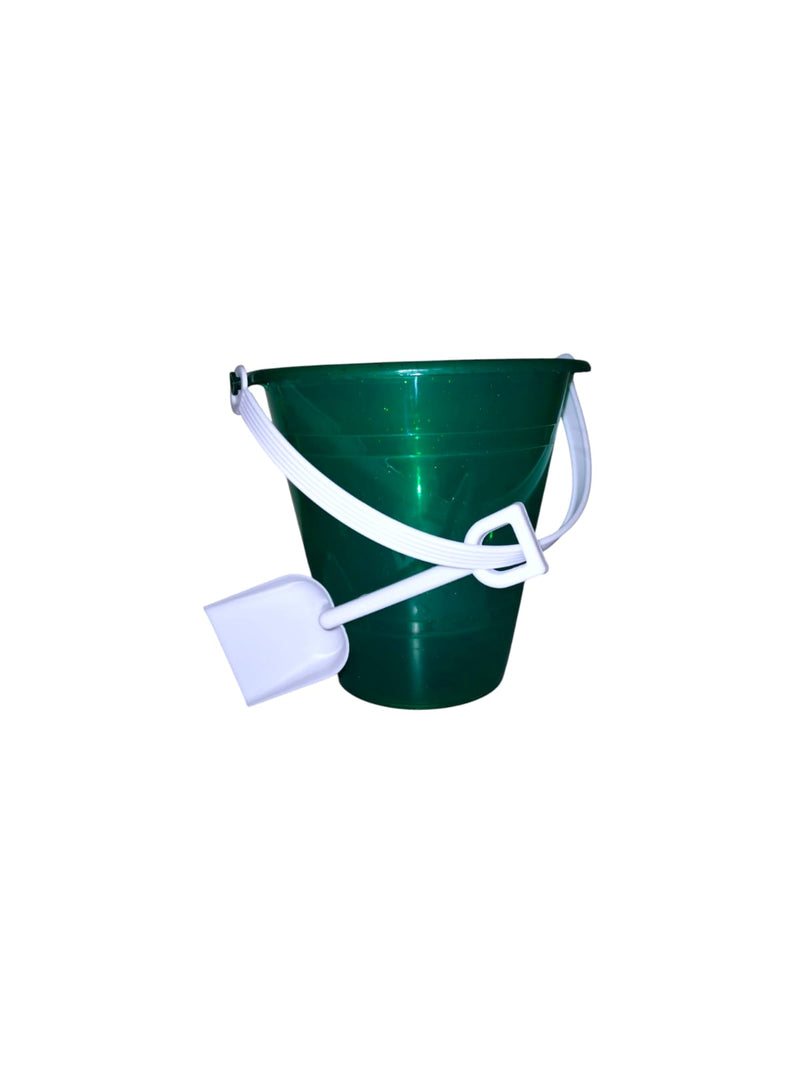 Juguete de Verano- Glitter Beach Bucket W/Shovel