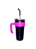 SS Tumbler with Straw 30oz
