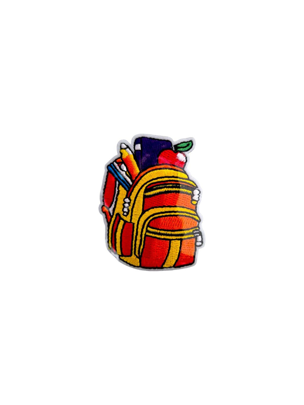Back to School- Double Adhesive Patch Peel & Stick or Iron-on