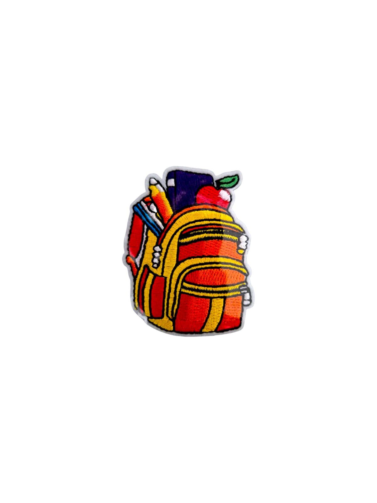 Back to School- Double Adhesive Patch Peel & Stick or Iron-on