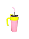SS Tumbler with Straw 30oz