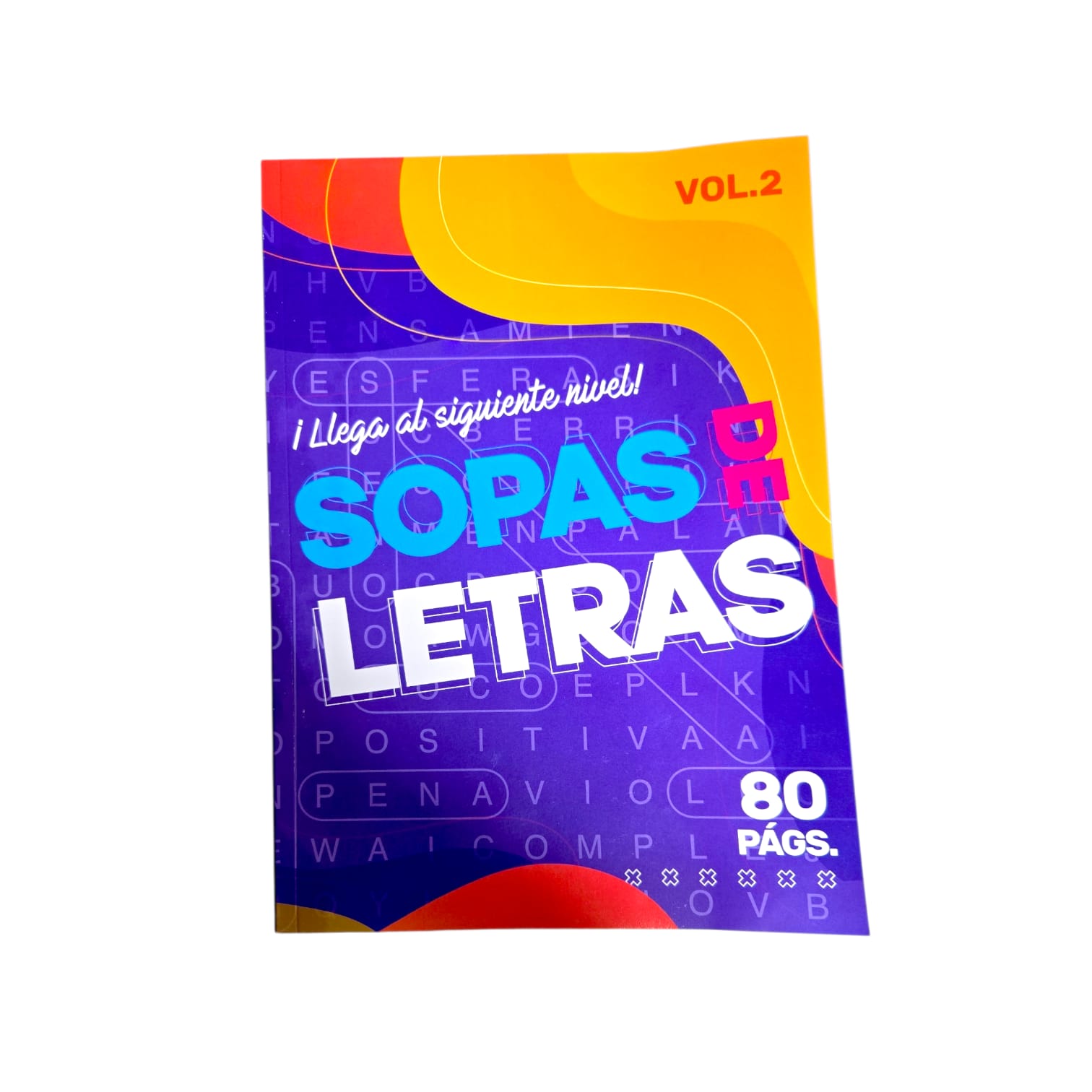 Sopa de Letras – 80 Páginas | Volumen 1 y 2 | Libro de Pasatiempos.
