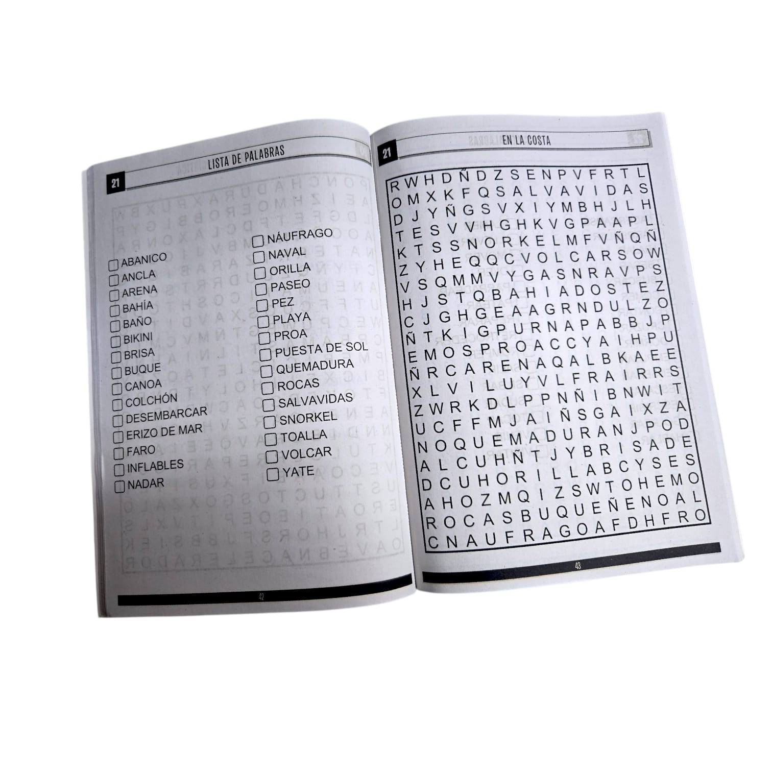 Sopa de Letras – 80 Páginas | Volumen 1 y 2 | Libro de Pasatiempos.