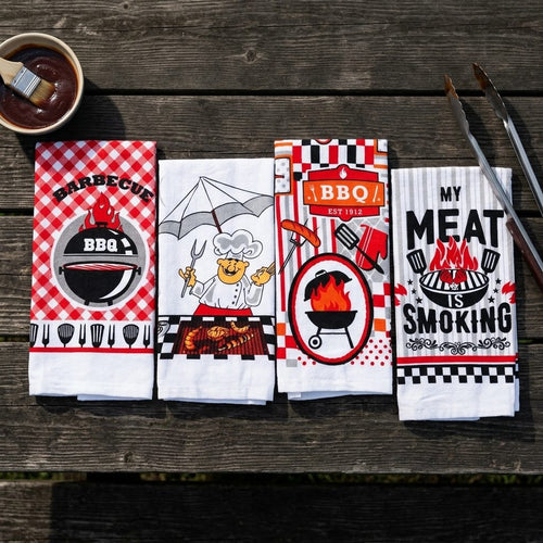 Summer BBQ Kitchen Towel