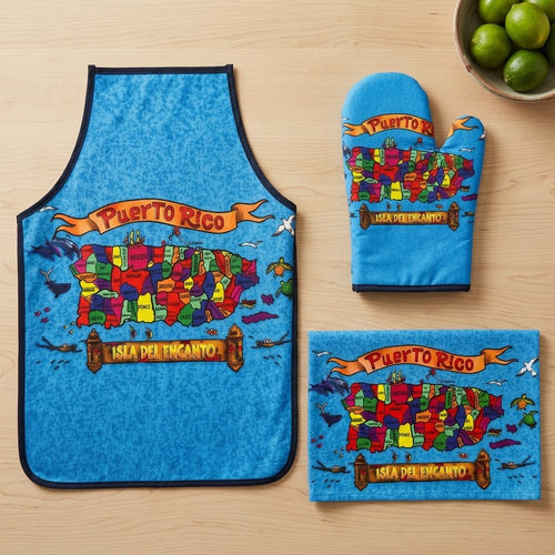 Souvenir de Puerto Rico- Acesorio de cocina (Variedad de estilo)