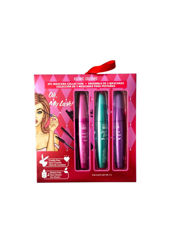 Maquillaje 3pc Mascara Collection by Kozmic Colours
