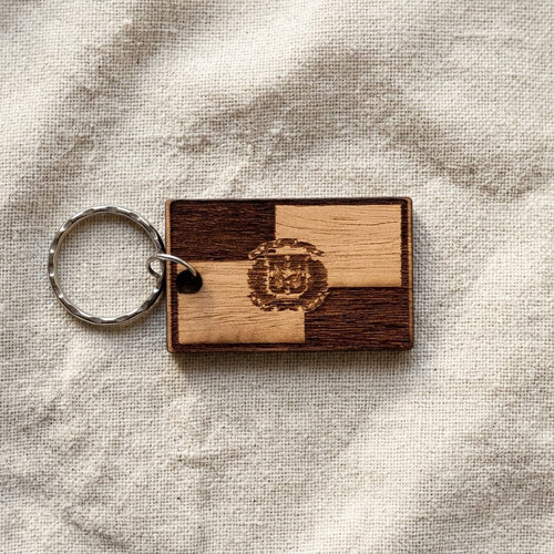 Llaveros en Madera Artesanal - República Dominicana | Variedad a Escoger