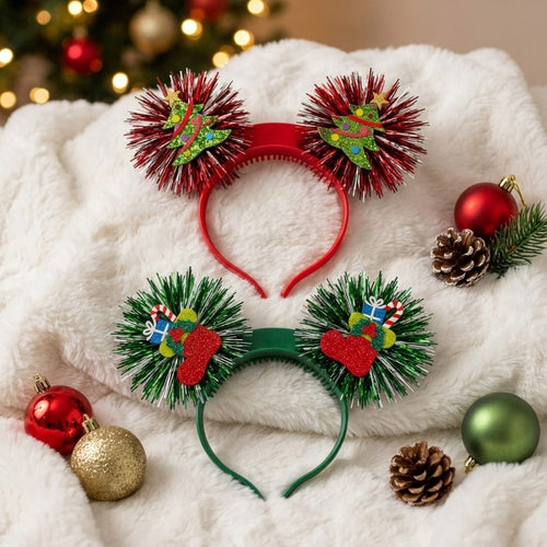 Diadema Navideña con Luz | Christmas Headband – 2 Diseños