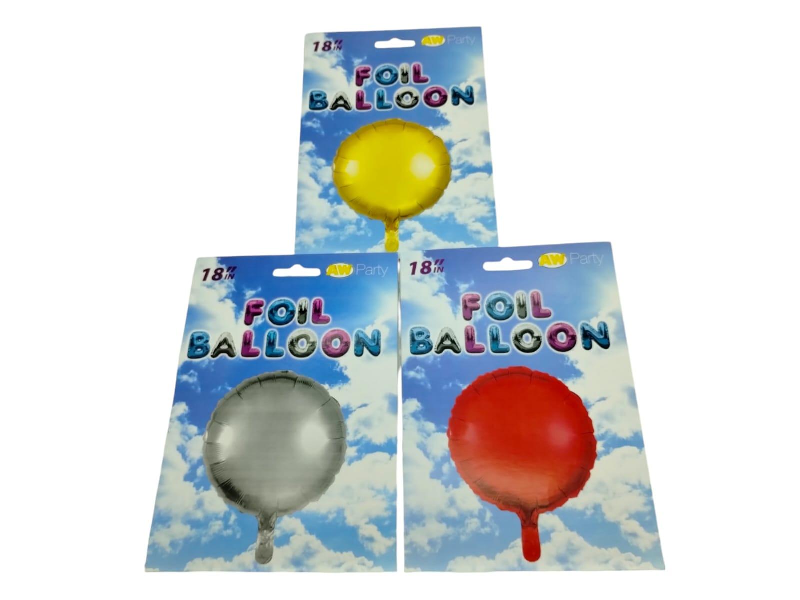 Globo circular de 18"