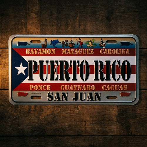 Souvenir Puerto Rico - Tablillas