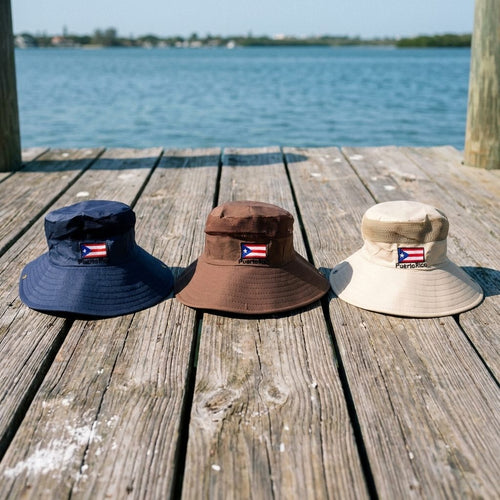 Souvenir de Puerto Rico- Sombrero de Playa / Bucket