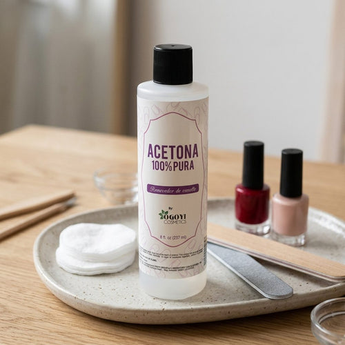 Acetona 100% Pura (Removedor de Esmalte) by OGOYI Cosmetics *NO ENVÍOS POR CORREO* – Manicura en casa