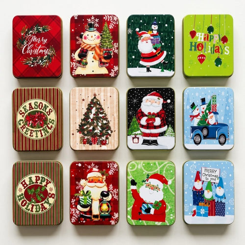 Christmas Treat Box – Card Size | 1 Pc