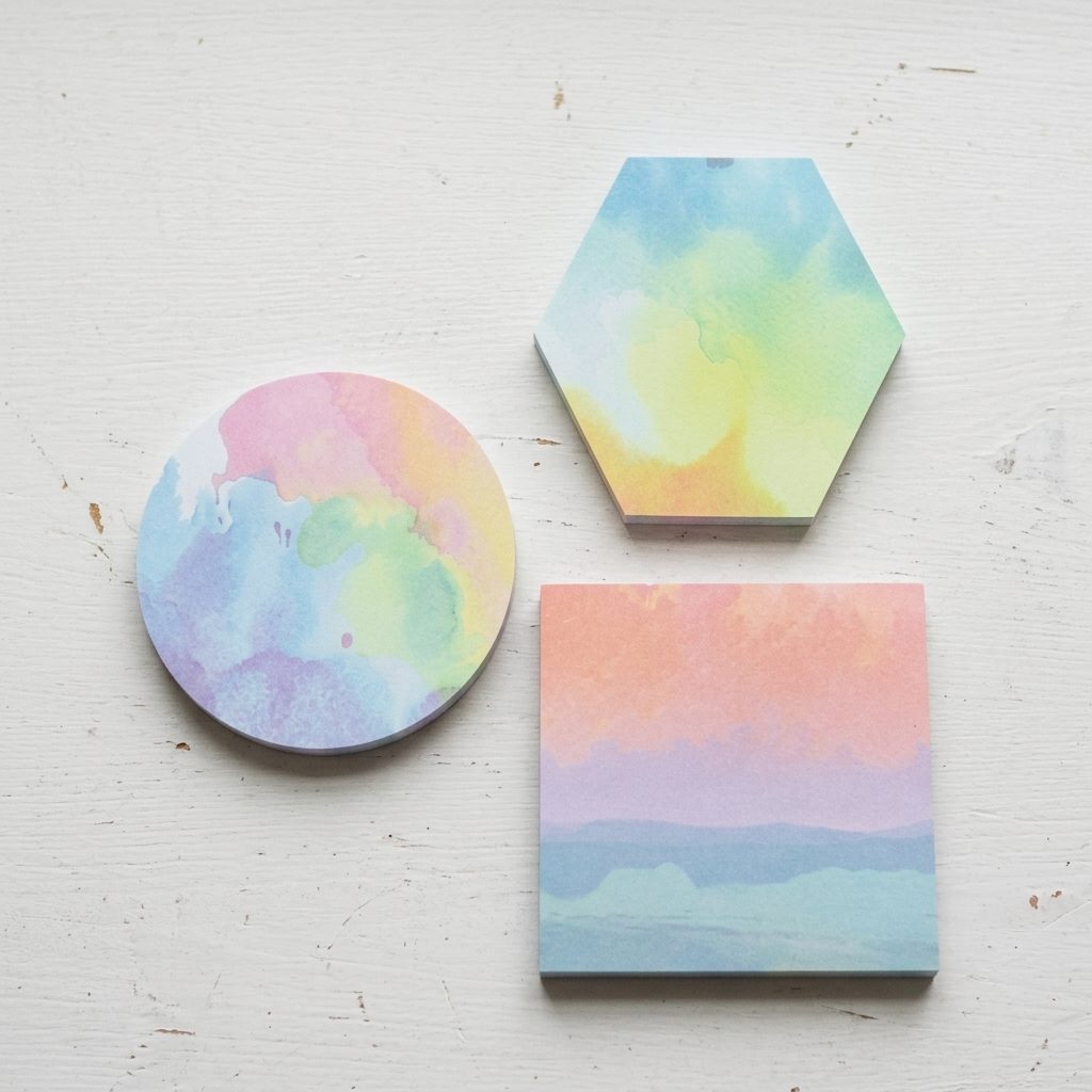 Tie-Dye Sticky Notes 3x3"