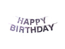 AW Party - Happy Birthday Confetti Letter Banner