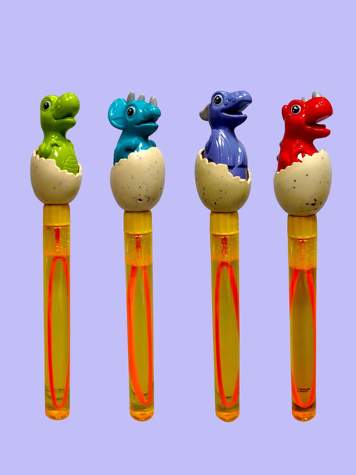Easter Decoration - Easter Bubble Wand Baby Dino in Egg