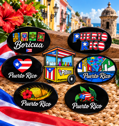Souvenir de Puerto Rico- Magnetos de Puerto Rico