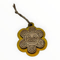Artesanía en Madera - Ornamentos Símbolos Taínos 3''