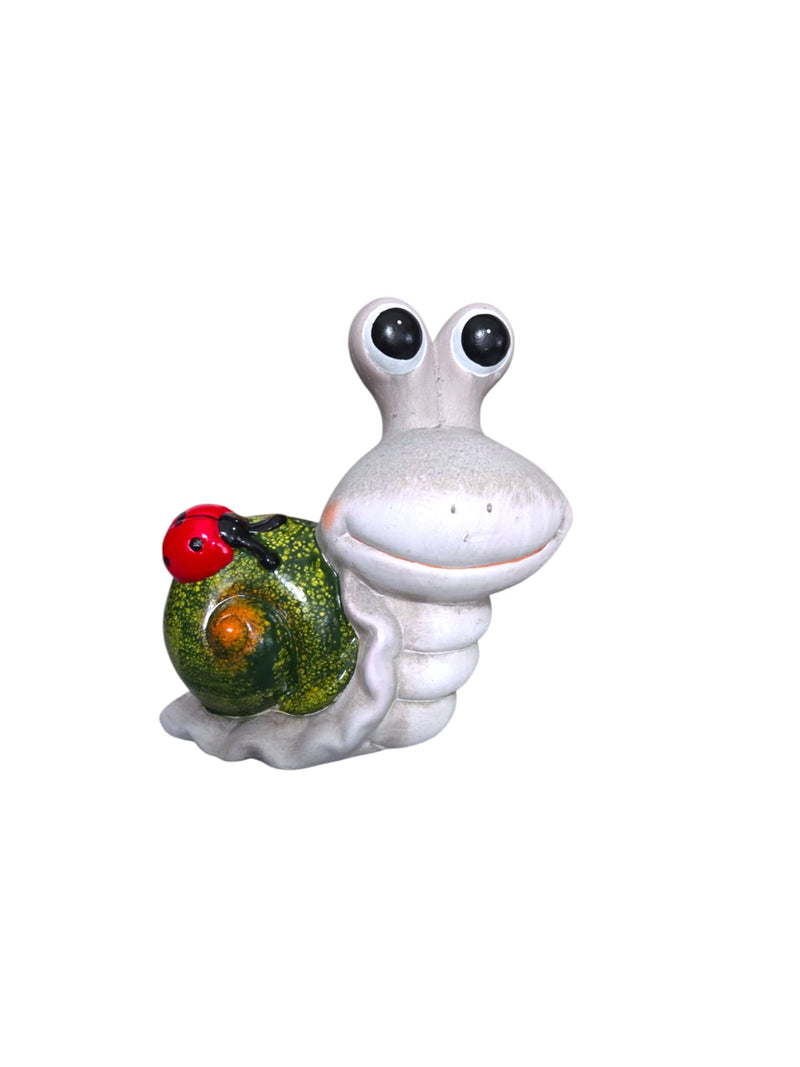 Figura de Ceramica de Patio- Tortuga *NO ENVIO POR CORREO*