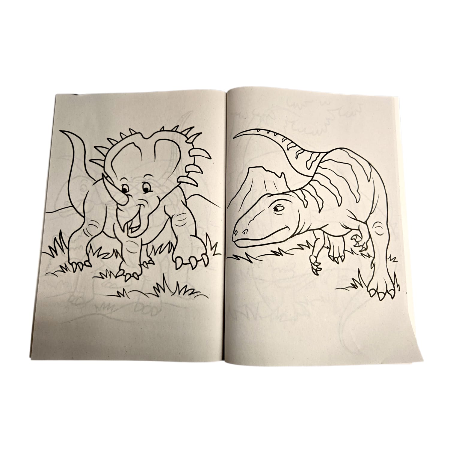 Libro de Colorear Dino Amigos / Mundo Dino – 80 Páginas | Diversión Infantil.